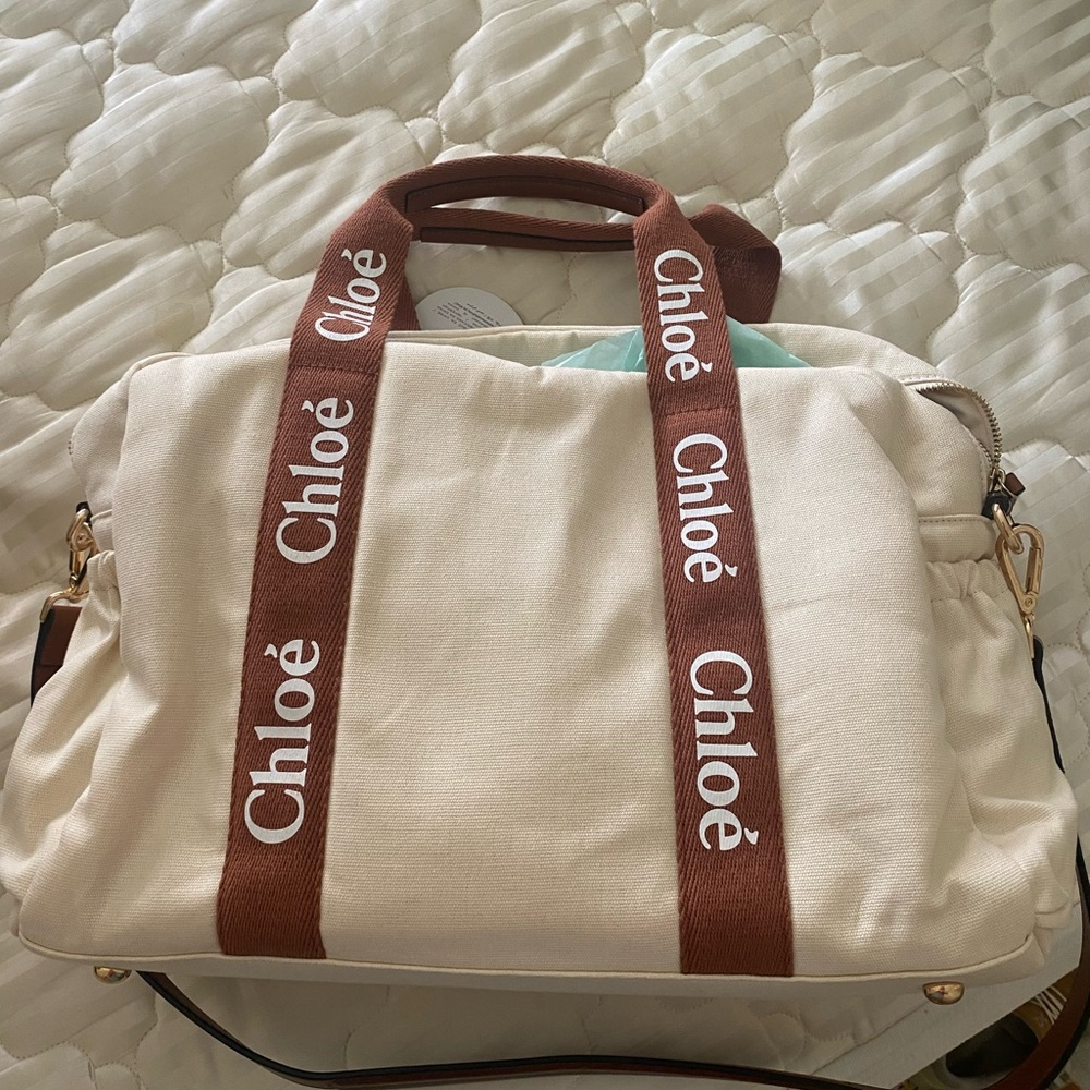 Chic diaper bag